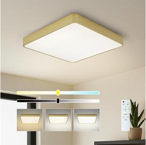 Brilagi-LED Stm stropní svítidlo POOL LED/48W/230V 3000-6000K 50x50 cm zlatá+DO
