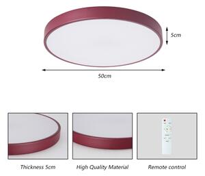 Brilagi-LED Stm stropní svítidlo POOL LED/60W/230V 3000-6000K 50 cm burgundy+DO
