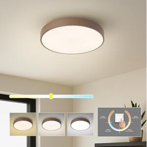 Brilagi - LED Stropní svítidlo POOL LED/36W/230V 3000/4000/6000K 30 cm hnědá