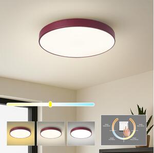 Brilagi-LED Stropní svítidlo POOL LED/48W/230V 3000/4000/6000K 40 cm burgundy