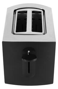 Aigostar - Topinkovač s dvěma otvory 900W/230V chrom