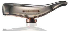 Ambientec Cachalot Dark Grey, bateriová lampička z kouřového akrylu, LED 2000K dotykové stmívání, délka 28,5cm, IP43