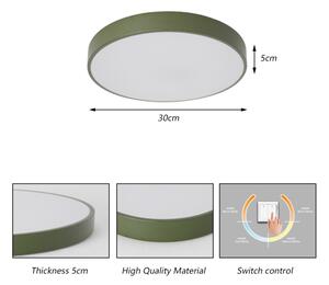 Brilagi - LED Stropní svítidlo POOL LED/36W/230V 3000/4000/6000K 30 cm zelená