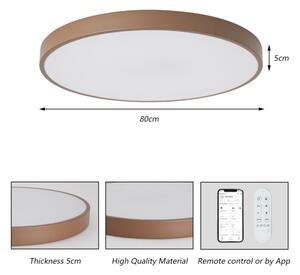 Brilagi-LED Stm svítidlo POOL SMART LED/100W/230V 80 cm Wi-Fi Tuya+DO hnědá