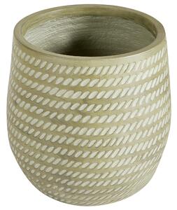 Květináč LIVADIA 27 cm Olivově zelená