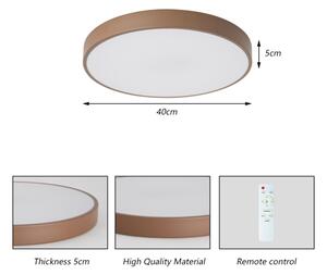Brilagi - LED Stm stropní svítidlo POOL LED/48W/230V 3000-6000K 40 cm hnědá+DO
