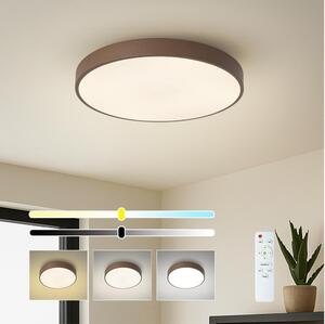 Brilagi - LED Stm stropní svítidlo POOL LED/48W/230V 3000-6000K 40 cm hnědá+DO