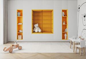 Čalouněný panel na zeď Trinity - 70x30 cm Barva: bílá