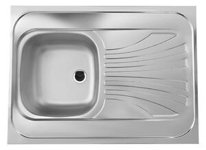 ALVEUS 1095618 - Kuchyňský dřez CLASSIC 80x60 cm matná ocel/satin