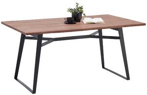 JÍDELNÍ STŮL, akácie, černá, barvy akácie, 160/90/77 cm Livetastic, Online Only
