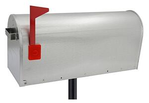 POŠTOVNÍ SCHRÁNKA MP US ALU MAILBOX - T00215 (Stříbrný komaxit), MP Stříbrná