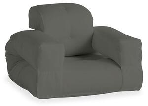 KARUP DESIGN Variabilní exteriérové křeslo Hippo Out™ Chair Dark Grey 90 × 200 cm