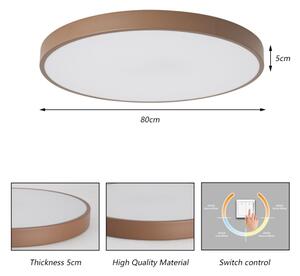 Brilagi - LED Stropní svítidlo POOL LED/100W/230V 3000/4000/6000K 80 cm hnědá
