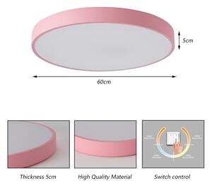 Brilagi - LED Stropní svítidlo POOL LED/60W/230V 3000/4000/6000K 60 cm růžová