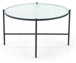 Konferenční stolek Rosalia, čirá / černá
