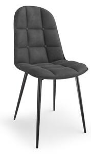 Jídelní židle Lancaster, šedá / černá