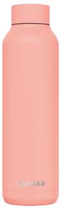 Nerezová termoláhev Solid Powder, 630ml, Quokka, broskvová