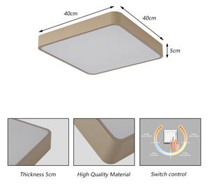 Brilagi - LED Stropní svítidlo POOL LED/36W/230V 3000/4000/6000K 40x40 cm béžová
