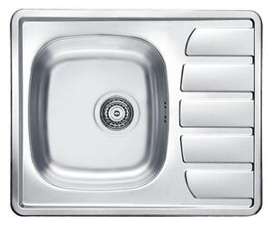 ALVEUS 1100215 - Kuchyňský dřez ZOOM 61,5x50 cm satin, pro horní montáž