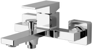 Sapho Sapho, CUBEMIX nástěnná vanová baterie, chrom, CM010