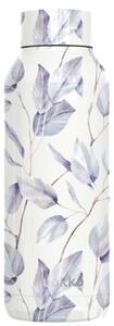 Nerezová termoláhev Solid, 510ml, Quokka, gray bouquet
