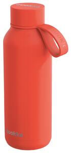 Nerezová termoláhev s poutkem Solid, 510ml, Quokka, oranžová