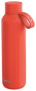 Nerezová termoláhev s poutkem Solid, 630ml, Quokka, oranžová