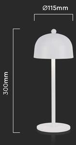 LED Solution Bílá LED stolní nabíjecí lampa 300mm 3W 7986