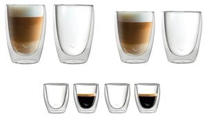 Mövenpick Termo sklenice na Latte Macchiato 2 ks / Cappuccino 2 ks / Espresso 4 ks (100371934)