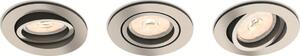 Philips 50393/17/PN-SADA 3x LED RGBW Stm. podhl. svít. 1xGU10/4,8W/230V chrom+DO