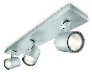 Philips 53093/48/12 - LED RGBW Stm. bodové svít. RUNNER 3xGU10/4,8W/230V chrom+DO