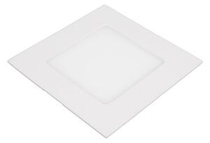 LED Solution Bílý vestavný LED panel hranatý 120 x 120mm 6W Barva světla: Denní bílá 191072