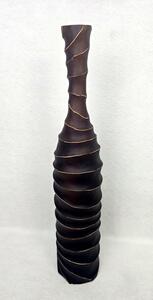 Váza SURIN, mangové dřevo,65 cm, ruční práce
