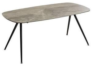 JÍDELNÍ STŮL, šedá, černá, 175/85/75 cm home24, Online Only