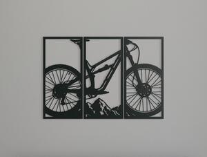 Drevko 3dílný obraz Bicykl