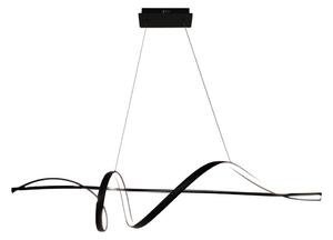 LED Lustr na lanku SASH LED/36W/230V černá