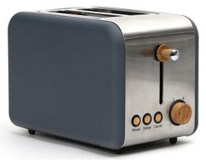 Topinkovač s dvěma otvory 900W/230V nerez/šedá
