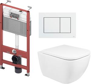 Sada záchodová mísa Oltens Vernal 42002000, podomítkový WC modul Tece Base 9400407, 45104000, 9.240.400