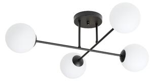 Emibig Roma stropní světlo 4x10 W černá 1232/4