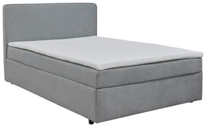 KONTINENTÁLNÍ POSTEL, 120/200 cm, textil, šedá MID.YOU, Online Only