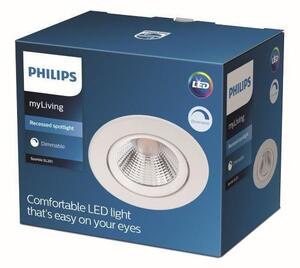 PH 8718699755683 LED Zapuštěné bodové svítidlo Philips SPARKLE SL261 8718699755683 5,5W 350lm 2700K IP20 bílé stmívatelné - PHILIPS (929002374220)