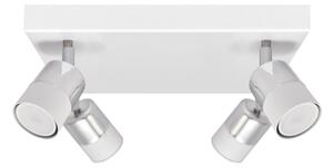 LED Bodové svítidlo TUBSSON 4xGU10/4,8W/230V bílá/lesklý chrom