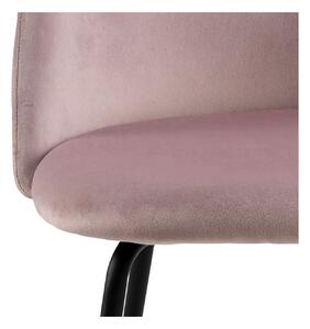 ACTONA Sada 2 ks − Židle Louise červená 80.5 × 49.5 × 54 cm