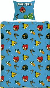 HALANTEX Povlečení Angry Birds Slingshot bavlna 140x200, 70x80 cm