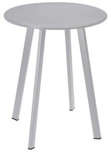 ProGarden Přístavný stolek 40 x 49 cm matně šedý