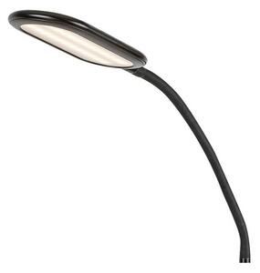 Rabalux 74009 stojací LED lampa Adelmo, 10 W, černá