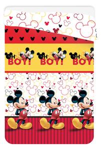 JERRY FABRICS prošívaná deka Mickey polyester 180/260 cm