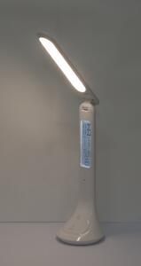 Globo 58329W-LED stmívatelná stolní lampa bílá s displejem (LED stmívatelná bílá lampa)