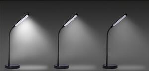 Solight WO52-B - LED stolní lampička stmívatelná v černé barvě (Stolní lampička LED stmívatelná)