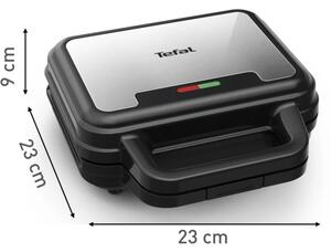 Tefal - Toustovač ULTRA COMPACT 3v1 700W/230V černá/chrom